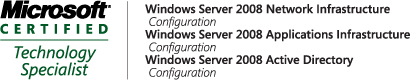 MCTS Windows Server 2008